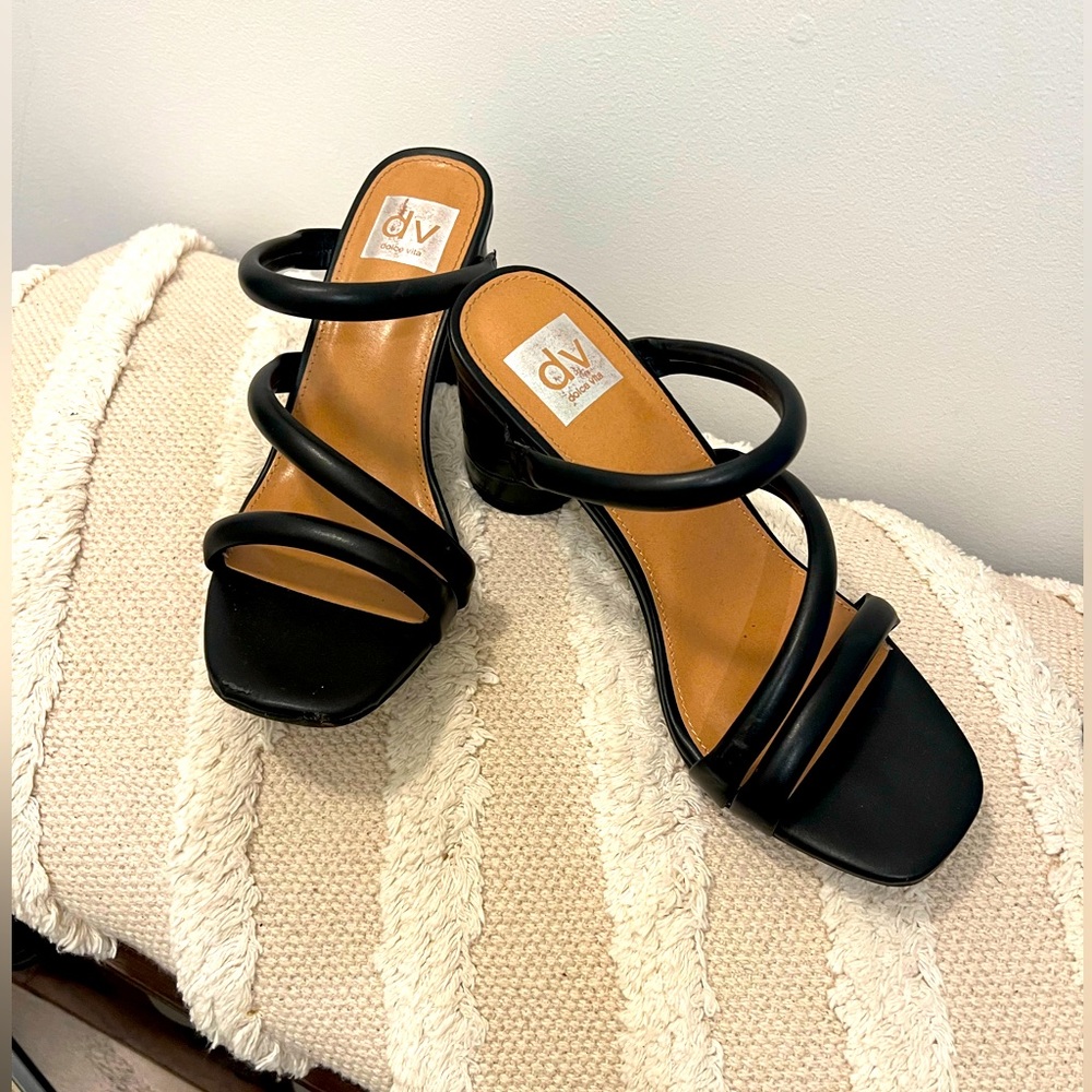 Dolce Vita black heels